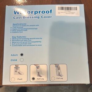 Waterproof Cast/Dressing Cover for Kids - Blue